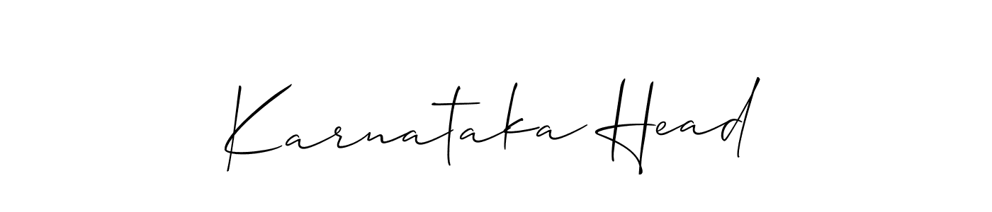 Check out images of Autograph of Karnataka Head name. Actor Karnataka Head Signature Style. Allison_Script is a professional sign style online. Karnataka Head signature style 2 images and pictures png