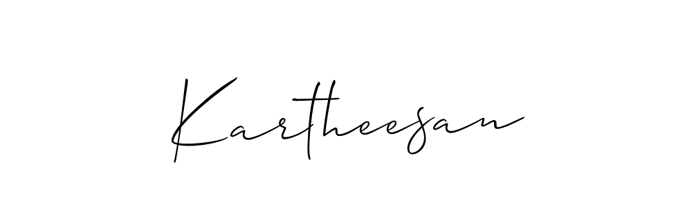 Make a beautiful signature design for name Kartheesan. Use this online signature maker to create a handwritten signature for free. Kartheesan signature style 2 images and pictures png