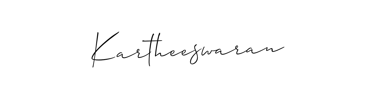 Kartheeswaran stylish signature style. Best Handwritten Sign (Allison_Script) for my name. Handwritten Signature Collection Ideas for my name Kartheeswaran. Kartheeswaran signature style 2 images and pictures png