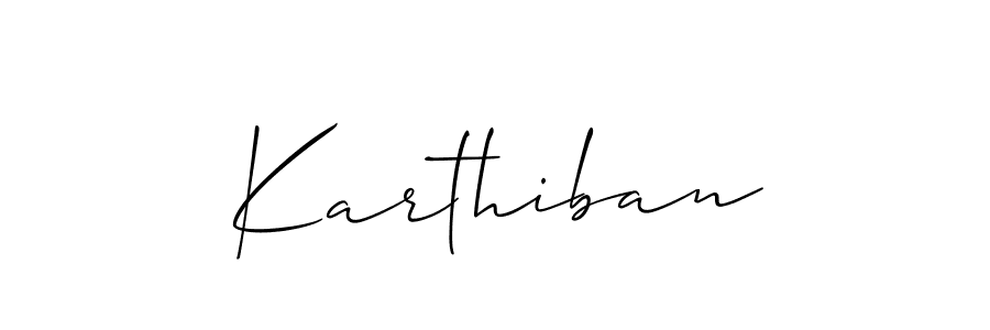 Also You can easily find your signature by using the search form. We will create Karthiban name handwritten signature images for you free of cost using Allison_Script sign style. Karthiban signature style 2 images and pictures png