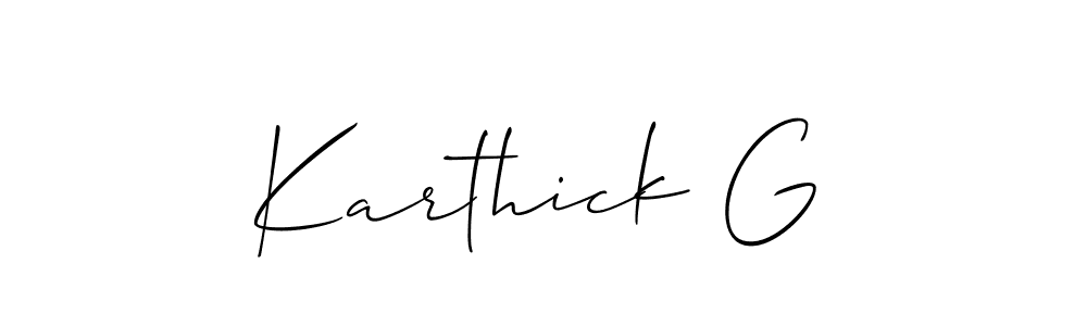 Check out images of Autograph of Karthick G name. Actor Karthick G Signature Style. Allison_Script is a professional sign style online. Karthick G signature style 2 images and pictures png