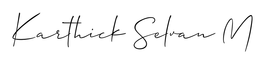 It looks like you need a new signature style for name Karthick Selvan M. Design unique handwritten (Allison_Script) signature with our free signature maker in just a few clicks. Karthick Selvan M signature style 2 images and pictures png