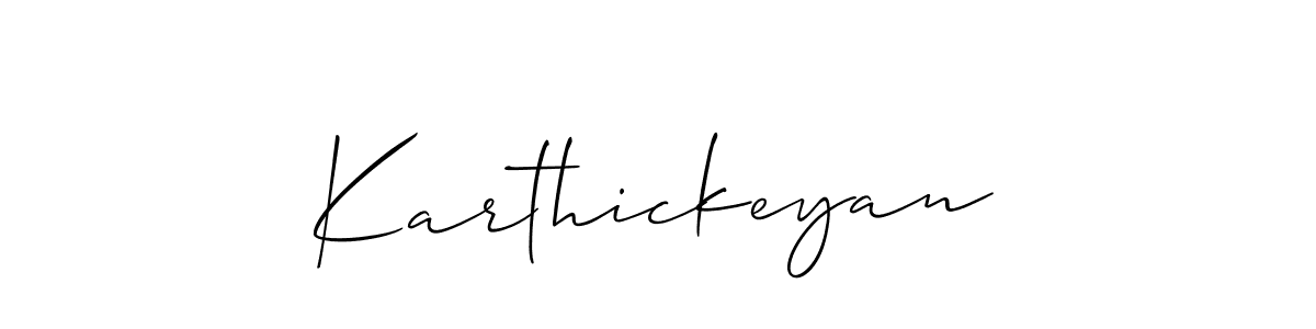 You should practise on your own different ways (Allison_Script) to write your name (Karthickeyan) in signature. don't let someone else do it for you. Karthickeyan signature style 2 images and pictures png