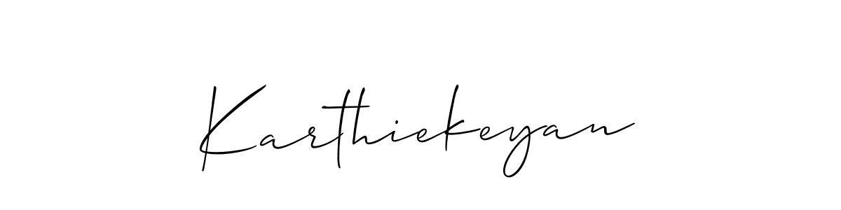 The best way (Allison_Script) to make a short signature is to pick only two or three words in your name. The name Karthiekeyan include a total of six letters. For converting this name. Karthiekeyan signature style 2 images and pictures png