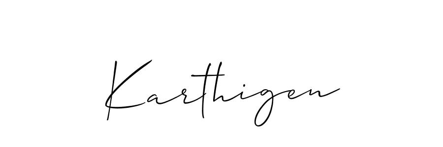 Similarly Allison_Script is the best handwritten signature design. Signature creator online .You can use it as an online autograph creator for name Karthigen. Karthigen signature style 2 images and pictures png