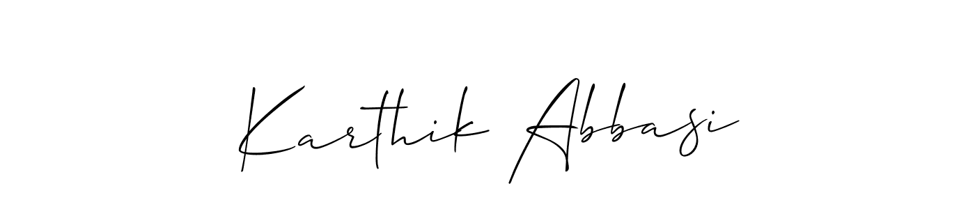 Here are the top 10 professional signature styles for the name Karthik Abbasi. These are the best autograph styles you can use for your name. Karthik Abbasi signature style 2 images and pictures png