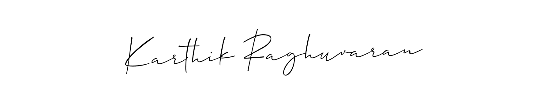 Best and Professional Signature Style for Karthik Raghuvaran. Allison_Script Best Signature Style Collection. Karthik Raghuvaran signature style 2 images and pictures png
