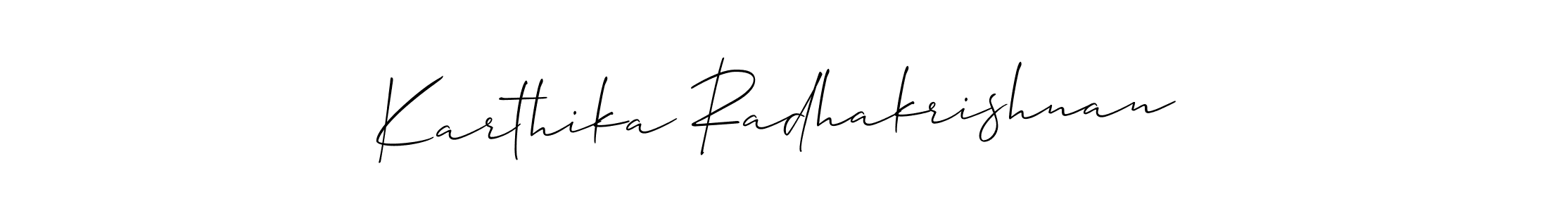 Check out images of Autograph of Karthika Radhakrishnan name. Actor Karthika Radhakrishnan Signature Style. Allison_Script is a professional sign style online. Karthika Radhakrishnan signature style 2 images and pictures png