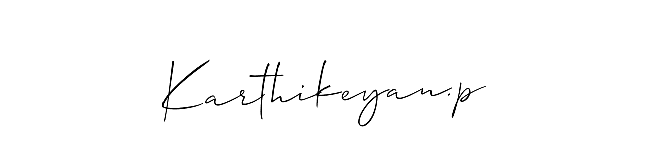 You can use this online signature creator to create a handwritten signature for the name Karthikeyan.p. This is the best online autograph maker. Karthikeyan.p signature style 2 images and pictures png