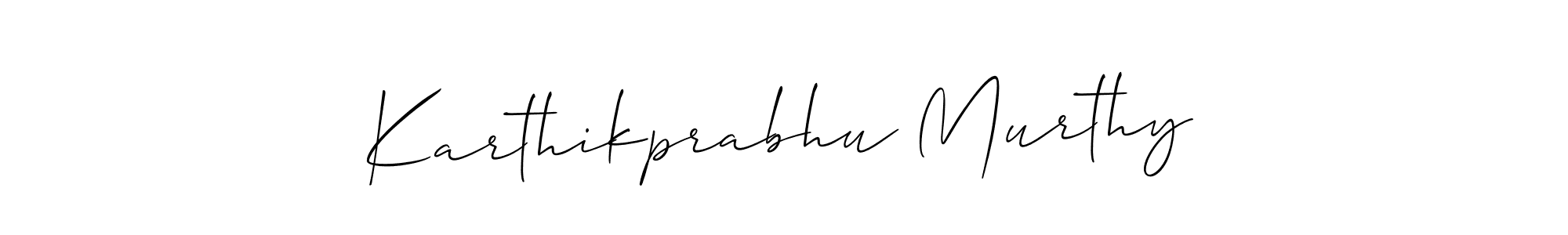 See photos of Karthikprabhu Murthy official signature by Spectra . Check more albums & portfolios. Read reviews & check more about Allison_Script font. Karthikprabhu Murthy signature style 2 images and pictures png