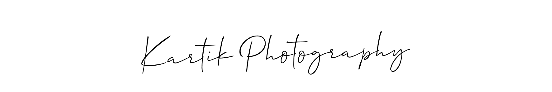 Make a beautiful signature design for name Kartik Photography. Use this online signature maker to create a handwritten signature for free. Kartik Photography signature style 2 images and pictures png
