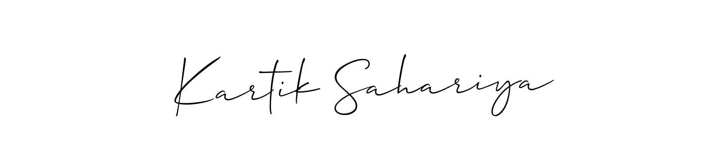 See photos of Kartik Sahariya official signature by Spectra . Check more albums & portfolios. Read reviews & check more about Allison_Script font. Kartik Sahariya signature style 2 images and pictures png
