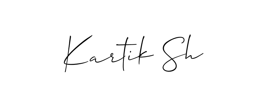 Here are the top 10 professional signature styles for the name Kartik Sh. These are the best autograph styles you can use for your name. Kartik Sh signature style 2 images and pictures png