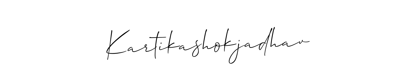 Here are the top 10 professional signature styles for the name Kartikashokjadhav. These are the best autograph styles you can use for your name. Kartikashokjadhav signature style 2 images and pictures png