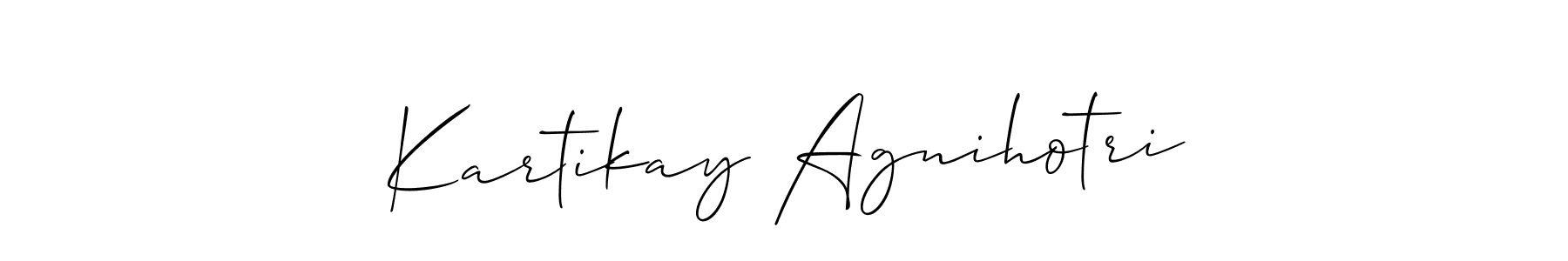 Once you've used our free online signature maker to create your best signature Allison_Script style, it's time to enjoy all of the benefits that Kartikay Agnihotri name signing documents. Kartikay Agnihotri signature style 2 images and pictures png