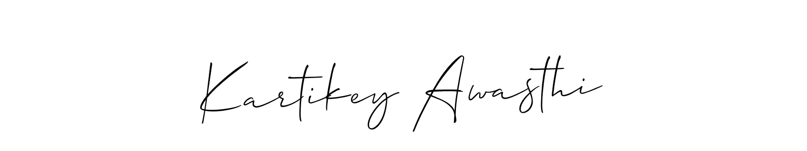 Best and Professional Signature Style for Kartikey Awasthi. Allison_Script Best Signature Style Collection. Kartikey Awasthi signature style 2 images and pictures png