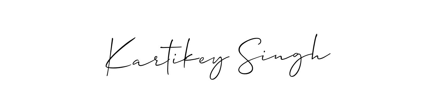 You can use this online signature creator to create a handwritten signature for the name Kartikey Singh. This is the best online autograph maker. Kartikey Singh signature style 2 images and pictures png