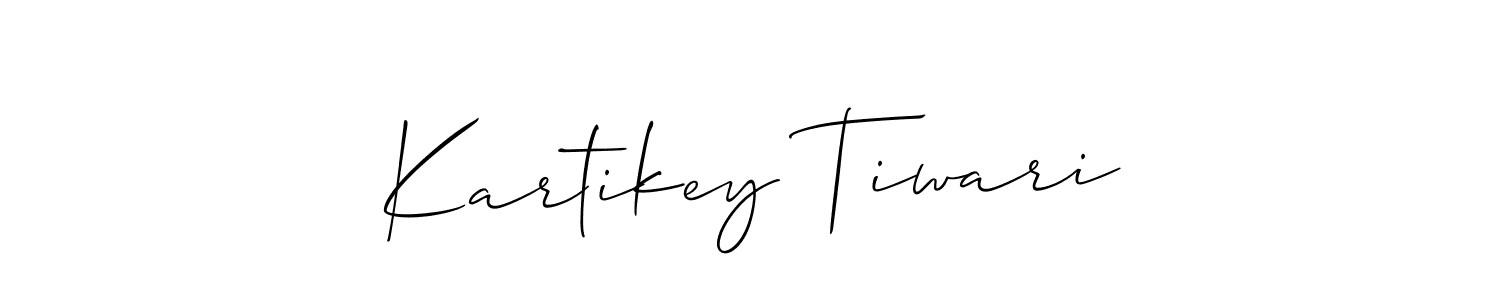 if you are searching for the best signature style for your name Kartikey Tiwari. so please give up your signature search. here we have designed multiple signature styles  using Allison_Script. Kartikey Tiwari signature style 2 images and pictures png