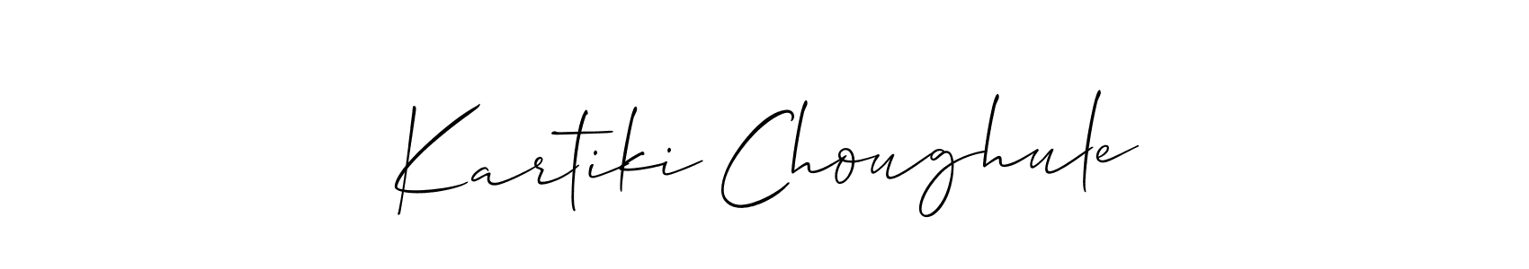You can use this online signature creator to create a handwritten signature for the name Kartiki Choughule. This is the best online autograph maker. Kartiki Choughule signature style 2 images and pictures png