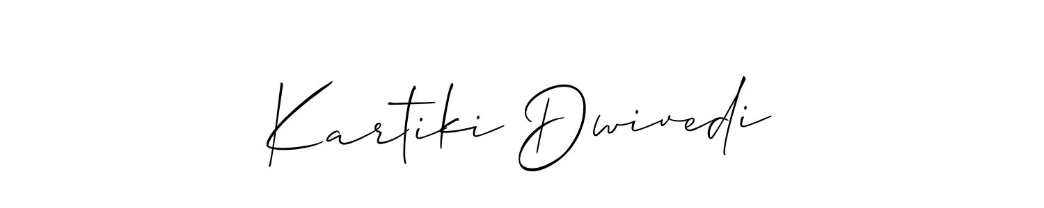 Similarly Allison_Script is the best handwritten signature design. Signature creator online .You can use it as an online autograph creator for name Kartiki Dwivedi. Kartiki Dwivedi signature style 2 images and pictures png