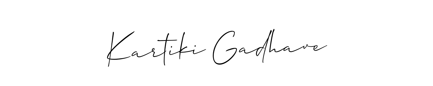 Check out images of Autograph of Kartiki Gadhave name. Actor Kartiki Gadhave Signature Style. Allison_Script is a professional sign style online. Kartiki Gadhave signature style 2 images and pictures png
