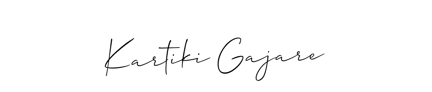 if you are searching for the best signature style for your name Kartiki Gajare. so please give up your signature search. here we have designed multiple signature styles  using Allison_Script. Kartiki Gajare signature style 2 images and pictures png