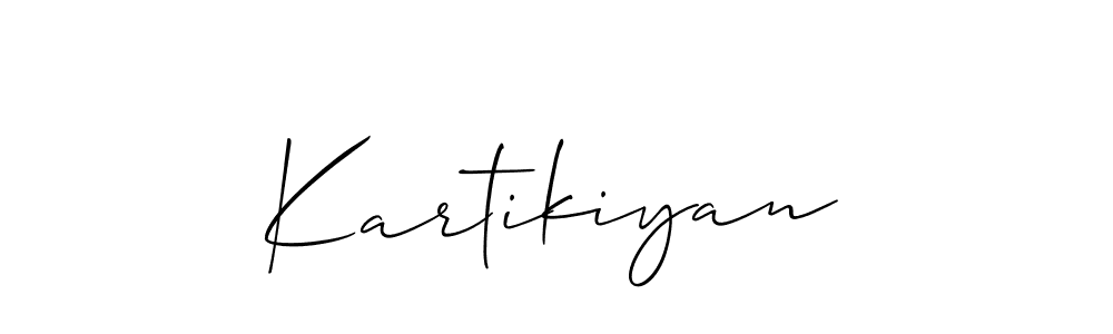 Kartikiyan stylish signature style. Best Handwritten Sign (Allison_Script) for my name. Handwritten Signature Collection Ideas for my name Kartikiyan. Kartikiyan signature style 2 images and pictures png