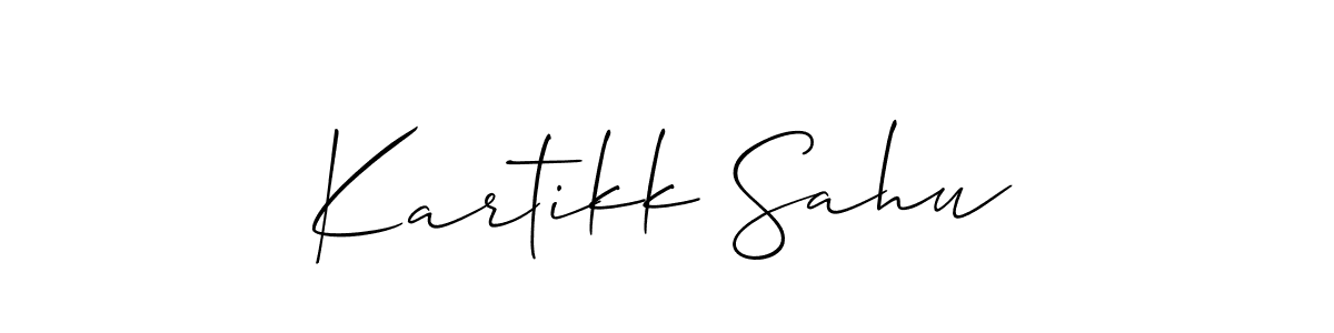 You can use this online signature creator to create a handwritten signature for the name Kartikk Sahu. This is the best online autograph maker. Kartikk Sahu signature style 2 images and pictures png