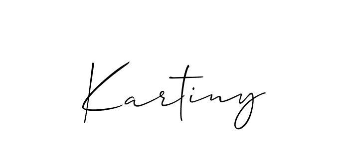 Also we have Kartiny name is the best signature style. Create professional handwritten signature collection using Allison_Script autograph style. Kartiny signature style 2 images and pictures png