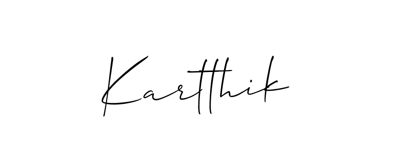 You can use this online signature creator to create a handwritten signature for the name Kartthik. This is the best online autograph maker. Kartthik signature style 2 images and pictures png