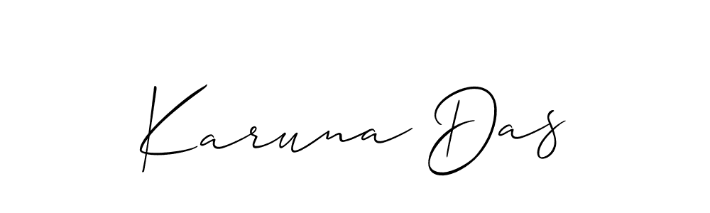 Once you've used our free online signature maker to create your best signature Allison_Script style, it's time to enjoy all of the benefits that Karuna Das name signing documents. Karuna Das signature style 2 images and pictures png