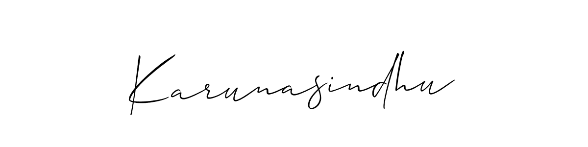 This is the best signature style for the Karunasindhu name. Also you like these signature font (Allison_Script). Mix name signature. Karunasindhu signature style 2 images and pictures png