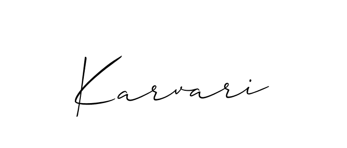 Here are the top 10 professional signature styles for the name Karvari. These are the best autograph styles you can use for your name. Karvari signature style 2 images and pictures png