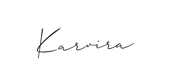 This is the best signature style for the Karvira name. Also you like these signature font (Allison_Script). Mix name signature. Karvira signature style 2 images and pictures png