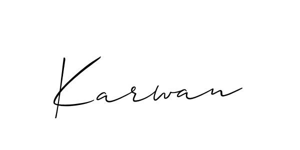 Once you've used our free online signature maker to create your best signature Allison_Script style, it's time to enjoy all of the benefits that Karwan name signing documents. Karwan signature style 2 images and pictures png