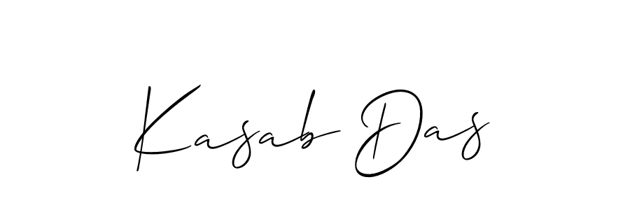 You can use this online signature creator to create a handwritten signature for the name Kasab Das. This is the best online autograph maker. Kasab Das signature style 2 images and pictures png