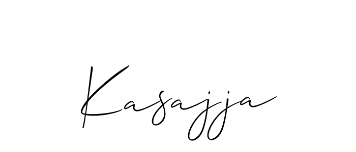 It looks lik you need a new signature style for name Kasajja. Design unique handwritten (Allison_Script) signature with our free signature maker in just a few clicks. Kasajja signature style 2 images and pictures png