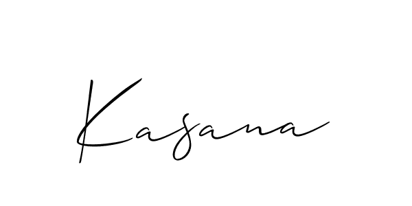 It looks lik you need a new signature style for name Kasana. Design unique handwritten (Allison_Script) signature with our free signature maker in just a few clicks. Kasana signature style 2 images and pictures png