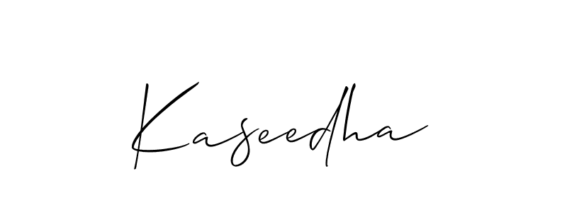 Kaseedha stylish signature style. Best Handwritten Sign (Allison_Script) for my name. Handwritten Signature Collection Ideas for my name Kaseedha. Kaseedha signature style 2 images and pictures png
