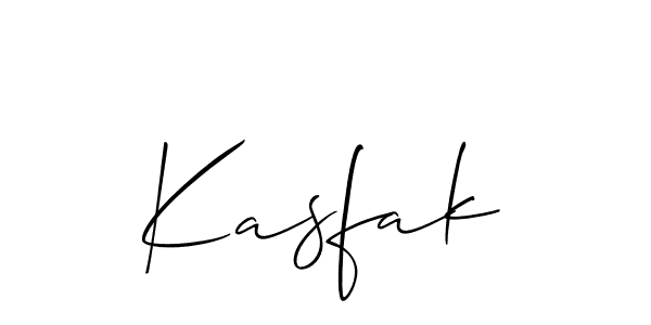 You should practise on your own different ways (Allison_Script) to write your name (Kasfak) in signature. don't let someone else do it for you. Kasfak signature style 2 images and pictures png