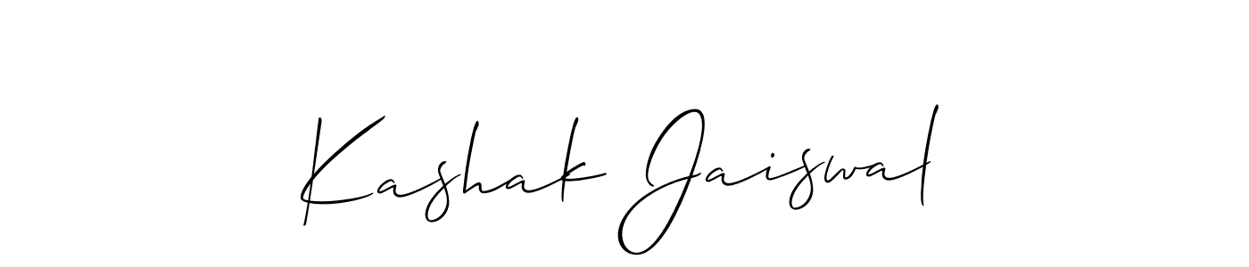 Once you've used our free online signature maker to create your best signature Allison_Script style, it's time to enjoy all of the benefits that Kashak Jaiswal name signing documents. Kashak Jaiswal signature style 2 images and pictures png