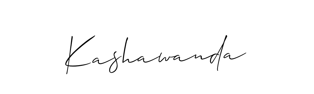 How to make Kashawanda name signature. Use Allison_Script style for creating short signs online. This is the latest handwritten sign. Kashawanda signature style 2 images and pictures png