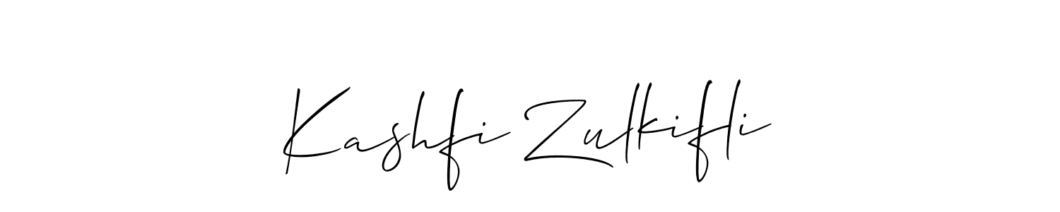 Best and Professional Signature Style for Kashfi Zulkifli. Allison_Script Best Signature Style Collection. Kashfi Zulkifli signature style 2 images and pictures png