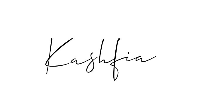 if you are searching for the best signature style for your name Kashfia. so please give up your signature search. here we have designed multiple signature styles  using Allison_Script. Kashfia signature style 2 images and pictures png
