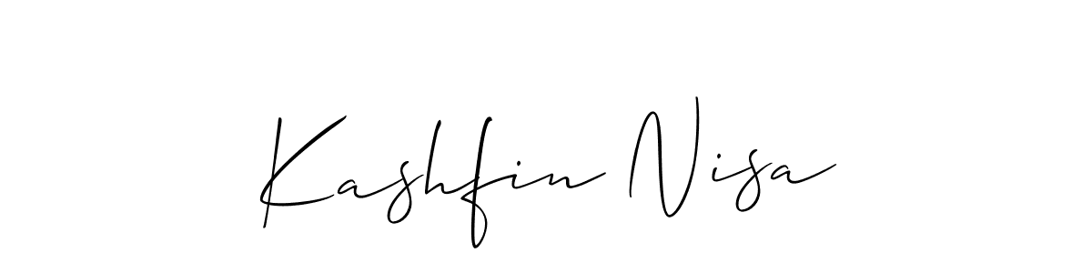 Here are the top 10 professional signature styles for the name Kashfin Nisa. These are the best autograph styles you can use for your name. Kashfin Nisa signature style 2 images and pictures png