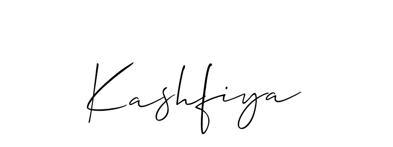 You should practise on your own different ways (Allison_Script) to write your name (Kashfiya) in signature. don't let someone else do it for you. Kashfiya signature style 2 images and pictures png