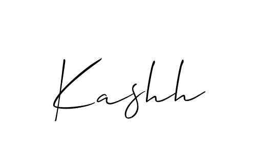 Make a short Kashh signature style. Manage your documents anywhere anytime using Allison_Script. Create and add eSignatures, submit forms, share and send files easily. Kashh signature style 2 images and pictures png