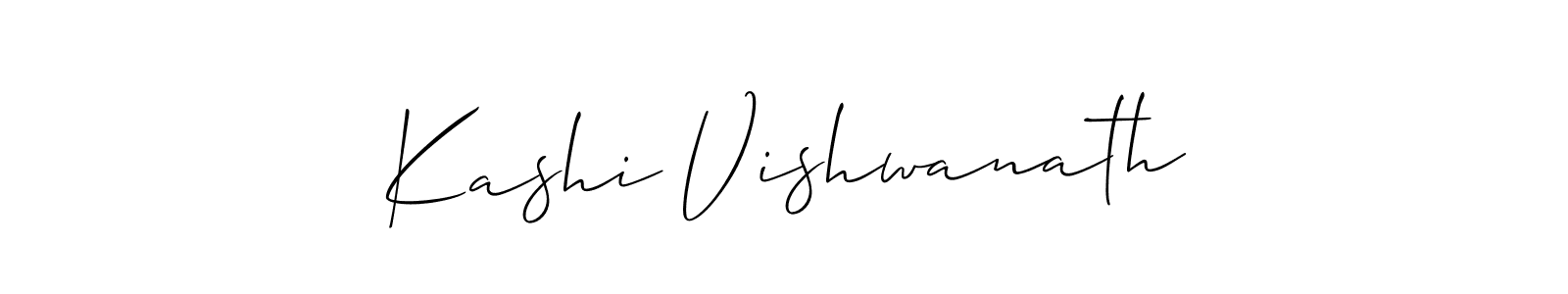 Create a beautiful signature design for name Kashi Vishwanath. With this signature (Allison_Script) fonts, you can make a handwritten signature for free. Kashi Vishwanath signature style 2 images and pictures png