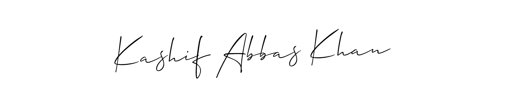 You can use this online signature creator to create a handwritten signature for the name Kashif Abbas Khan. This is the best online autograph maker. Kashif Abbas Khan signature style 2 images and pictures png