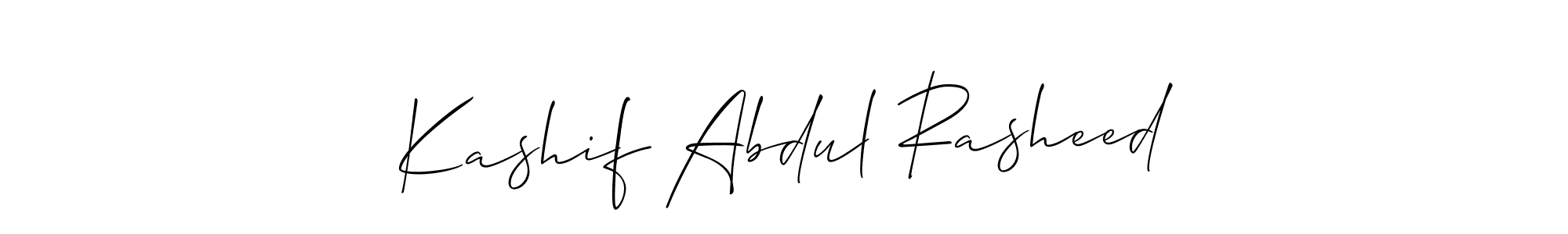 Check out images of Autograph of Kashif Abdul Rasheed name. Actor Kashif Abdul Rasheed Signature Style. Allison_Script is a professional sign style online. Kashif Abdul Rasheed signature style 2 images and pictures png